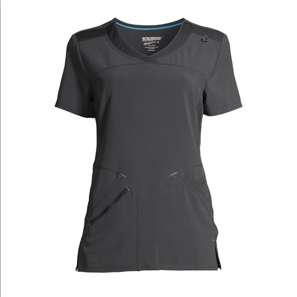 Grey Scrubstar SET Joggers and Short Sleeve Shirt